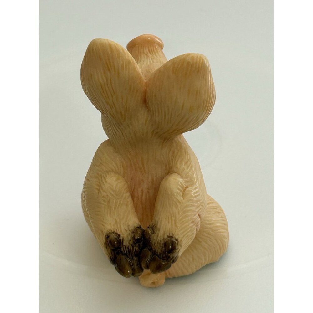 Vintage Piggin' Kiss Me by David Corbridge 1997 Hand Made Pig Figurine 3" Tall - Picture 3 of 9